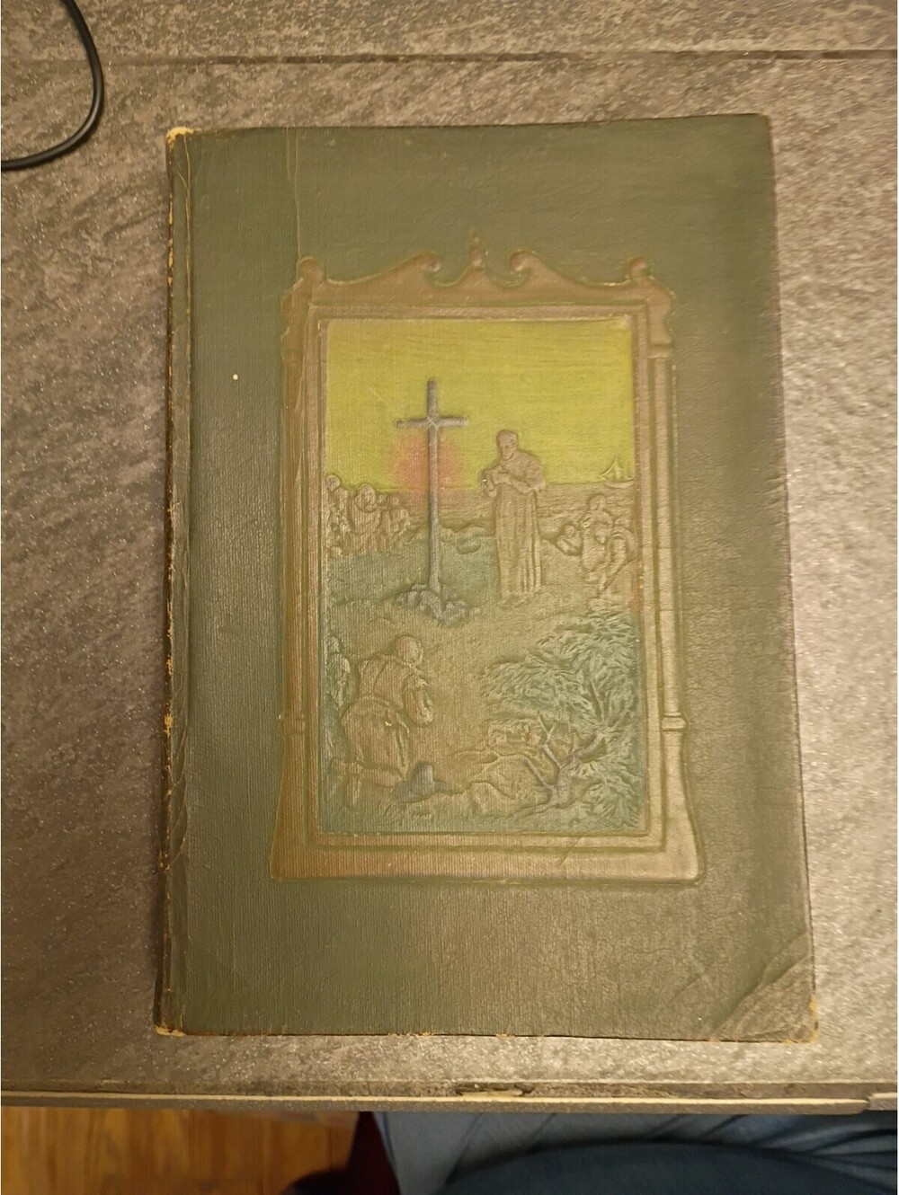 Antique 1909 Book The Real America In Romance The Red Frontier Vol. 6